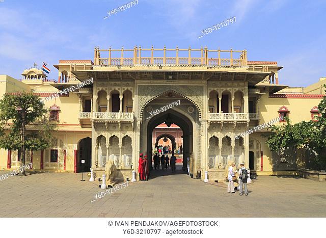 Virendra Pol. City Palace, Jaipur, Rajasthan, India