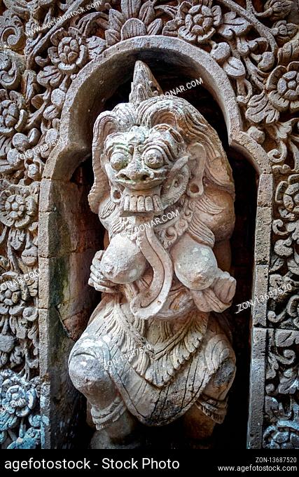 Gard statue in Puri Saren Palace, Ubud, Bali, Indonesia