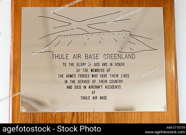 Thule Air Base on Greenland. This is the place the inuits lived before they were forced to leave for a new settelment that formed the small village Qaanaaq in...