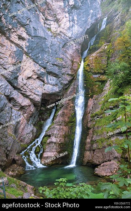 Savica Falls, Sava Bohinjka River, Bohinj, Slovenia