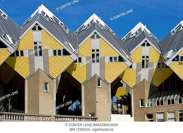 Blaakse Bos, cube housing, Rotterdam, South Holland, Netherlands, Europe, PublicGround