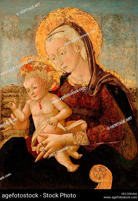 Madonna and Child, c. 1475. Creator: Pier Francesco Fiorentino