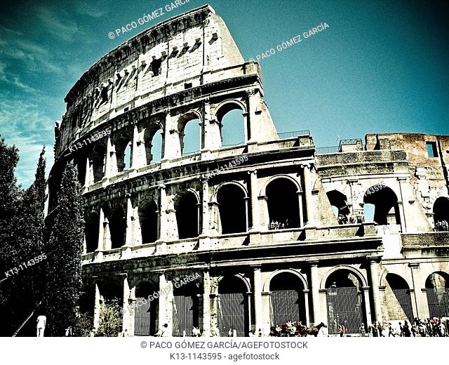 Colosseum  Rome  Italy