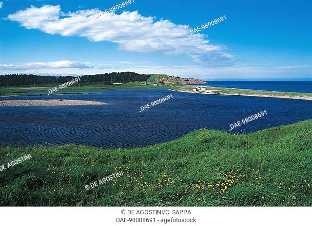 The coast north of Channel-Port aux Basques, Newfoundland, Canada
