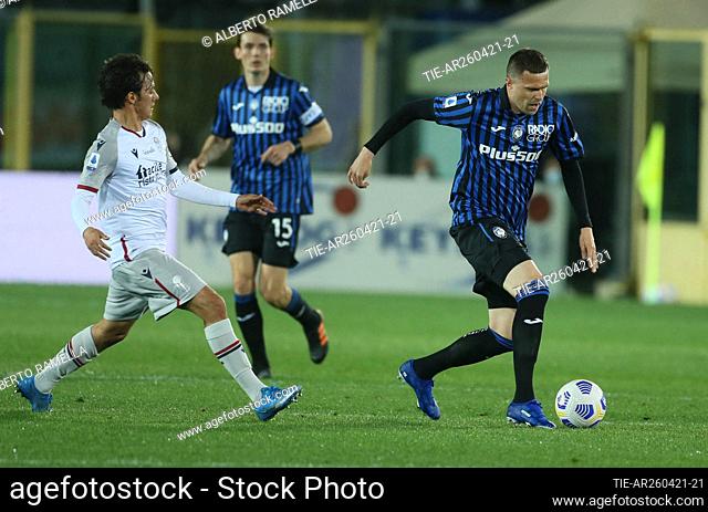Josip Ilicic (Atalanta) during the match , Bergamo, ITALY-25-04-2021