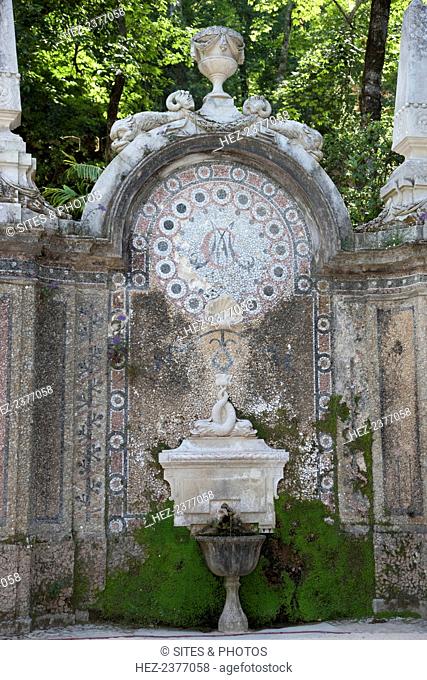 The Fount of Abundance, Regaleira Palace, Sintra, Portugal., 2009. Classified as a World Heritage Site by UNESCO in 1995