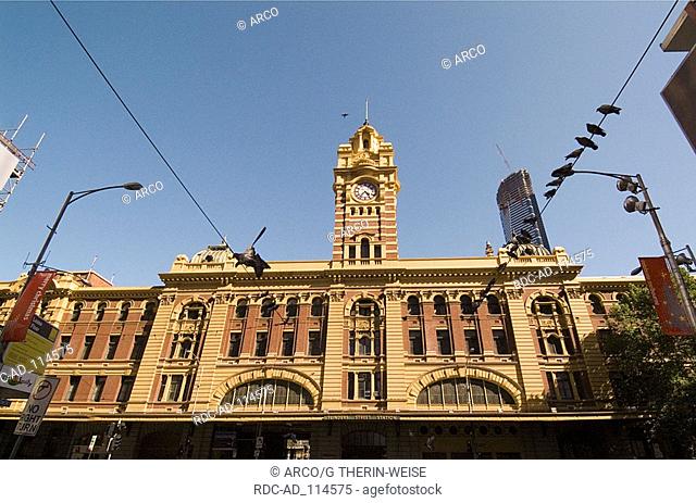 Flinders Street Station Melbourne Victoria Australia