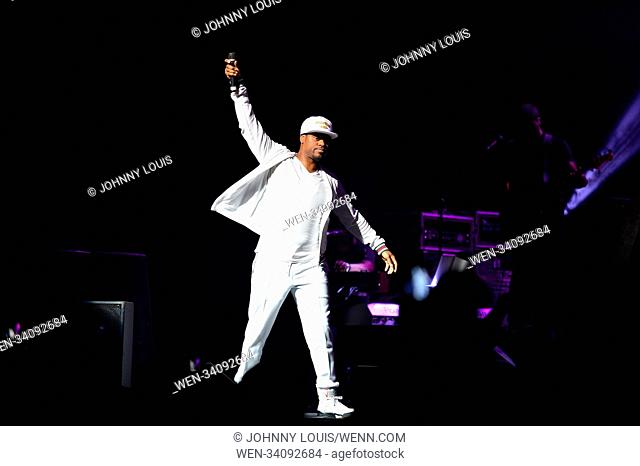 performs during The Festival of Praise Tour present ""Texture Of A Man"" at James L. Knight Center on April 21, 2018 in Miami, Florida