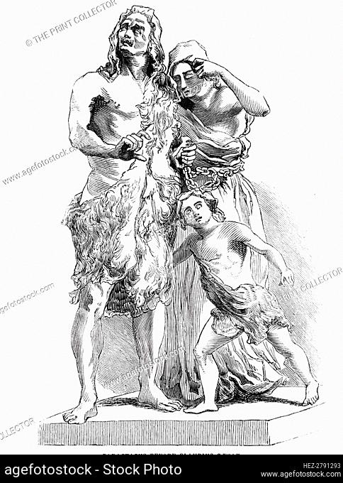 Caractacus before Claudius Caesar, 1844. Creator: Unknown