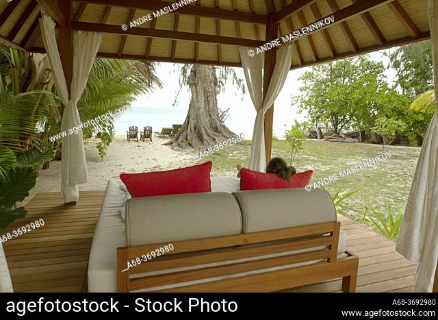 Resort on Denis Island, Seychelles
