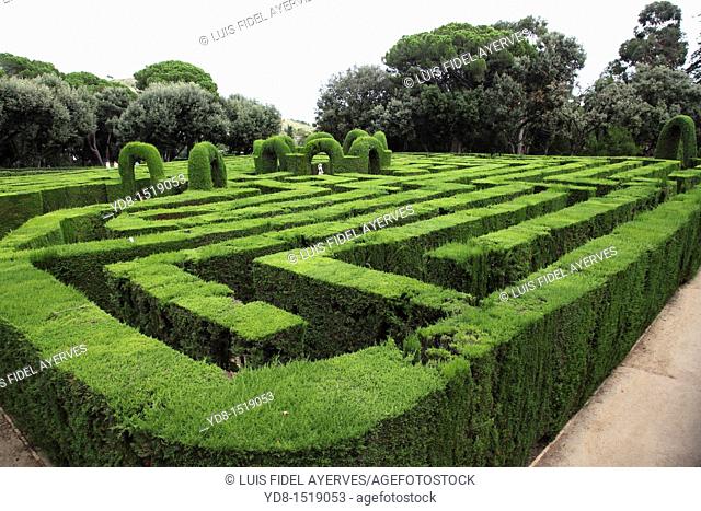 Horta Labyrinth Park, Barcelona, Spain