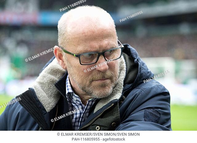 Thomas SCHAAF (technical director, HB), half-length, football 1. Bundesliga, 21. matchday, Werder Bremen (HB) - FC Augsburg (A) 4: 0, on 10.02