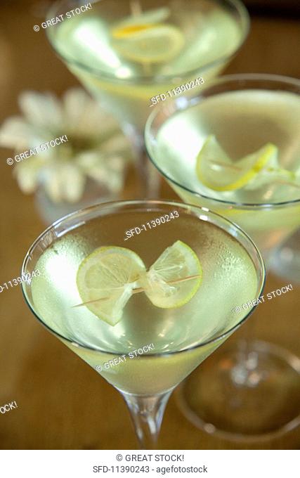 Martini with gin and limoncello
