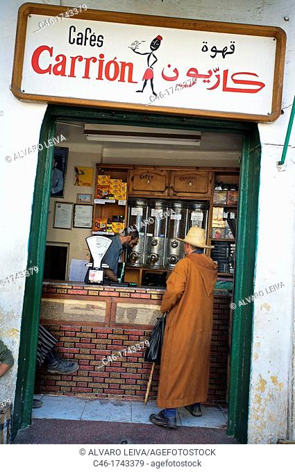Coffe shop, The medina, Tetouan  Rif region, Morocco