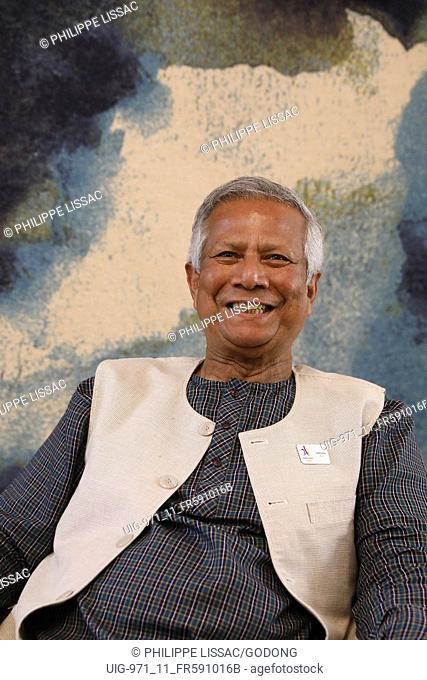 Nobel prize winner Muhammad Yunus, founder of he Grameen Bank