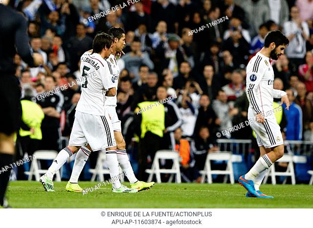 2015 EUFA Champions League Real Madrid v FC Schalke Mar 10th. 10.03.2015. Santiago Bernabéu Stadium, Madrid, Spain. EUFA Champions League football