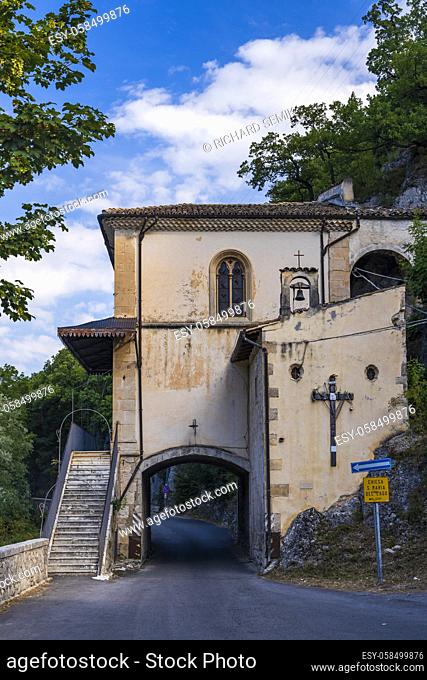 Church of Santa Maria Annunziata, Scanno, Province of L'Aquila, region of Abruzzo, Italy