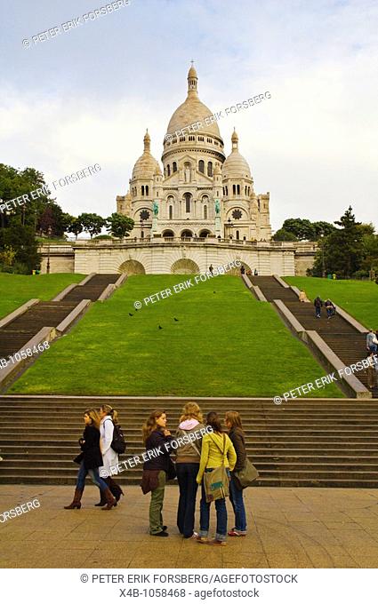 Sacre-Couer church Montmartre Paris France Europe