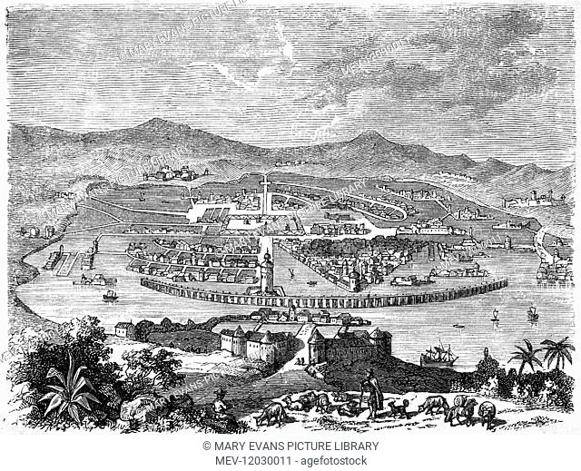 Tenochtitlan city before the Spanish conquest