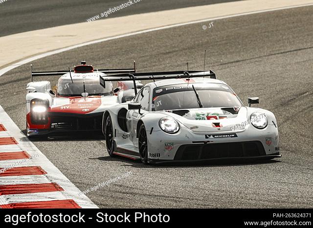 Porsche 911 RSR, Porsche GT Team # 92, Kevin Estre (F), Neel Jani (CH). - Manama/Brunei Darussalam