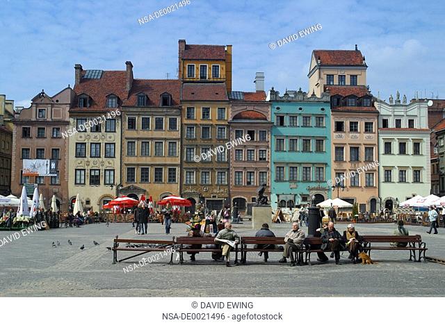 Castle Square, Warsaw, Poland