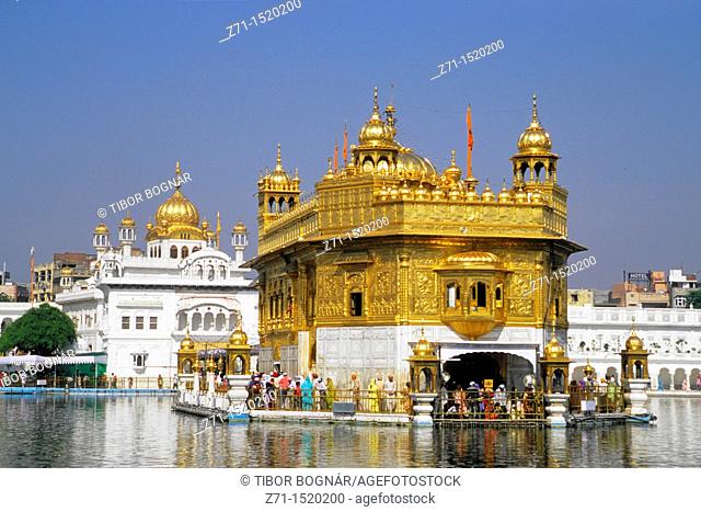 India, Punjab, Amritsar, Golden Temple, Sikh religion
