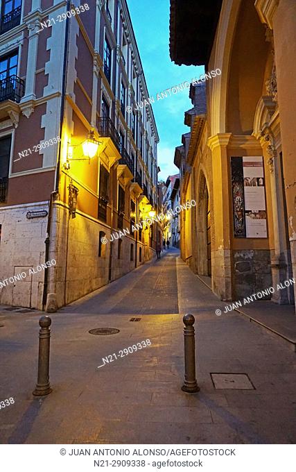 Old street. Teruel, Aragon, Spain, Europe
