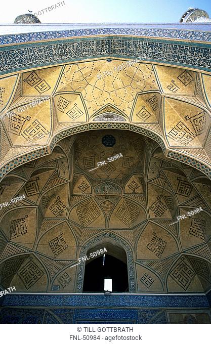 Cupola of mosque, Masjid-e Imam, Meydan-e Imam, Isfahan, Iran