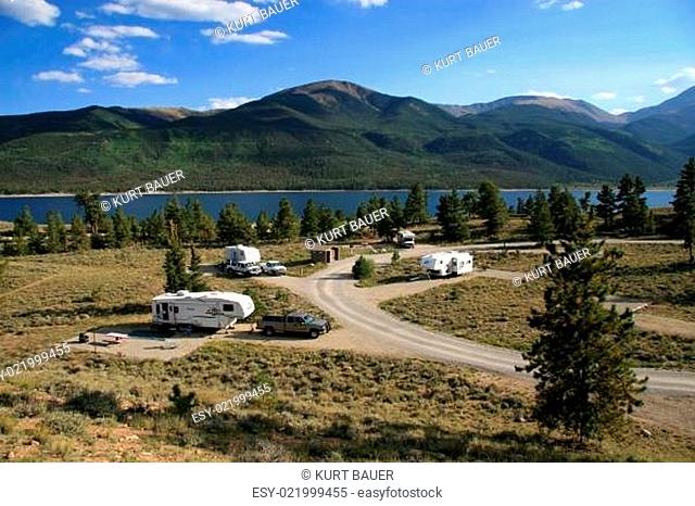 Campingvergnügen in Colorado