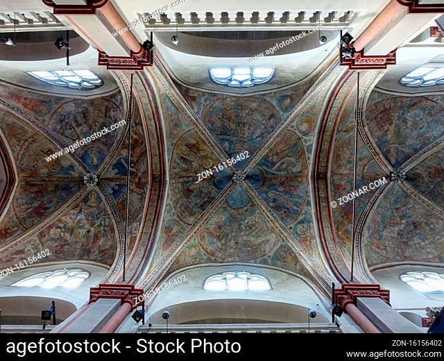 romanische Kirche St. Maria in Lyskirchen, Köln, Nordrhein-Westfalen, Deutschland
