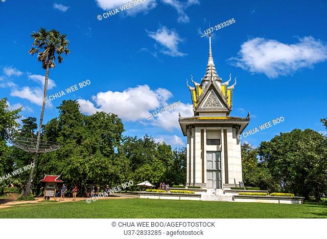 Choeung Ek Genocidal Centre Stupa, Cambodia