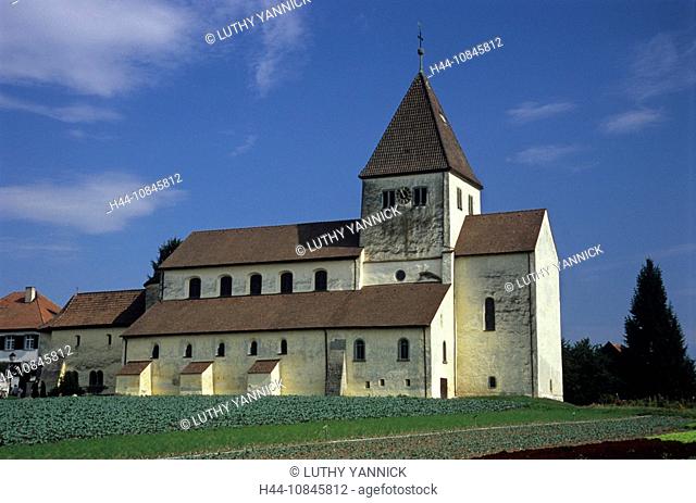 Germany, Europe, Reichenau island, St George Church, Monastic Island, District Of Konstanz, UNESCO, world heritage, Ab