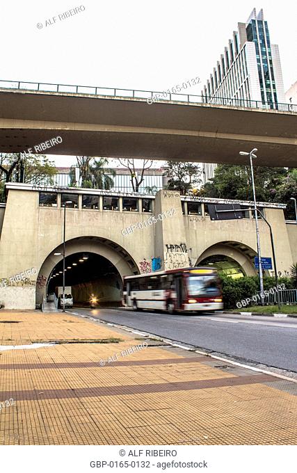Tunnel Nine July, Daher Cutait, Avenue July Nove, Capital, São Paulo, Brazil