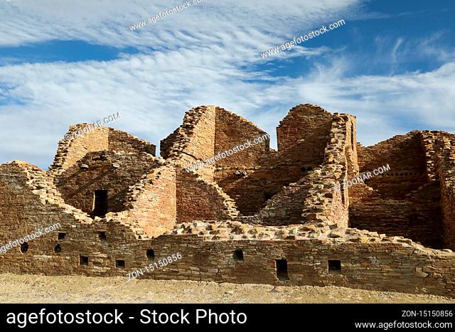 Pueblo del Arroyo - Chaco Culture National Historical Park New Mexico USA