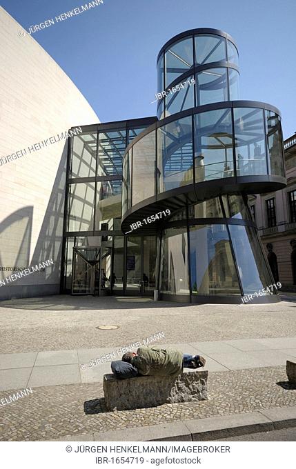 Extension and entrance by star architect Ieoh Ming Pei, German Historical Museum, Unter den Linden, Berlin Mitte, Berlin, Germany, Europe