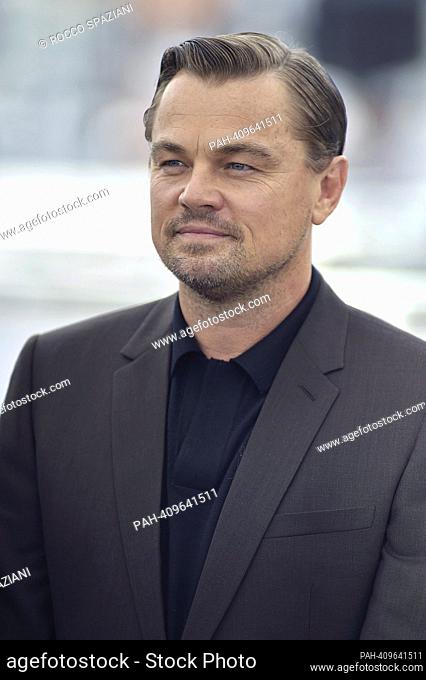 CANNES, FRANCE - MAY 21:Leonardo Dicaprio attends the ""Killers Of The Flower Moon"" photocall at the 76th annual Cannes film festival at Palais des Festivals...