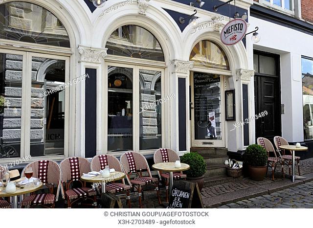 Mefisto Restaurant and winebar, Volden 28, Latin Quarter, Aarhus, Jutland Peninsula, Denmark, Northern Europe