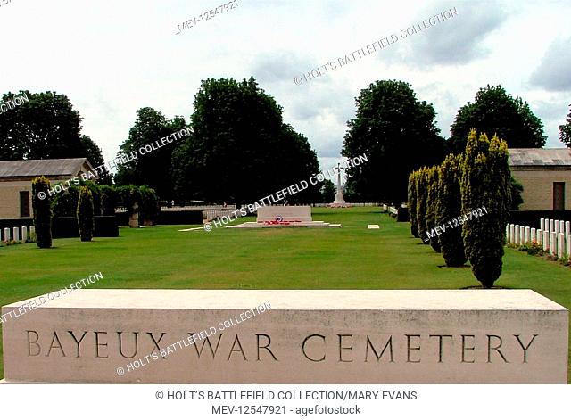 This Commonwealth War Graves Cemetery is the largest British WW2 Cemetery in France. It contains 4, 648 graves - 3, 935 from the UK, 181 from Canada