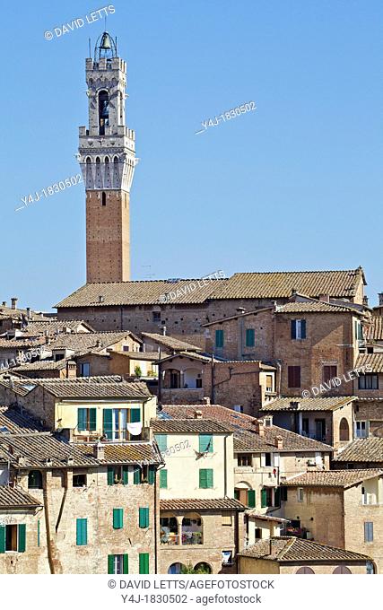 Bel Tower of the Hill Town of Cortona
