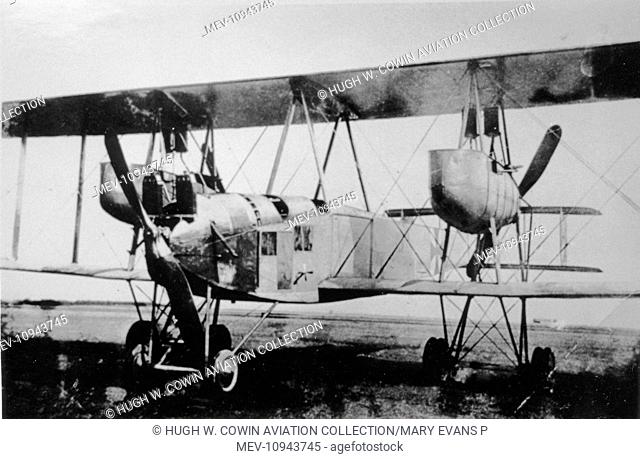 Zeppelin-Staaken VGO III -although remaining a one-off, the VGO III six engined giant bomber served usefully after August 1916