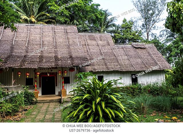 Chinese House in Sarawak Cultural Village also named as Sarawak Living Museum, Damai, Malaysia