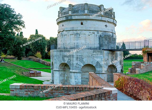 Mausoleum of Theodoric, Ravenna, Emilia Romagna, Italy, Europe