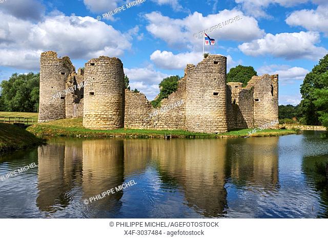 France, Vendée, Commequiers, the castle