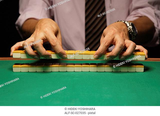 Mahjong players