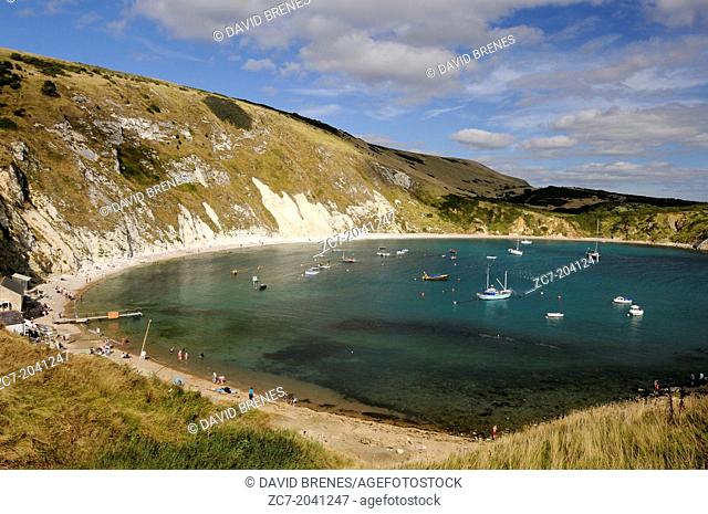 Lulworth Cove Jurassic Coast Isle of Purbeck Dorset England