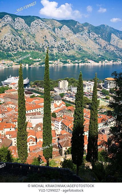 View on Kotor in Montenegro