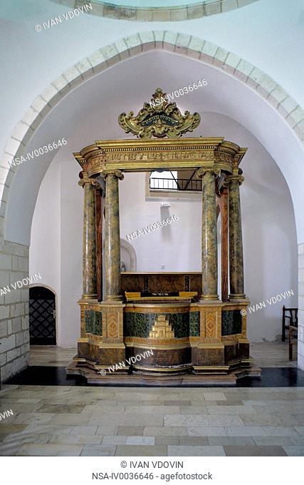 Sephardic synagogue 18th-19th century, Jerusalem, Israel