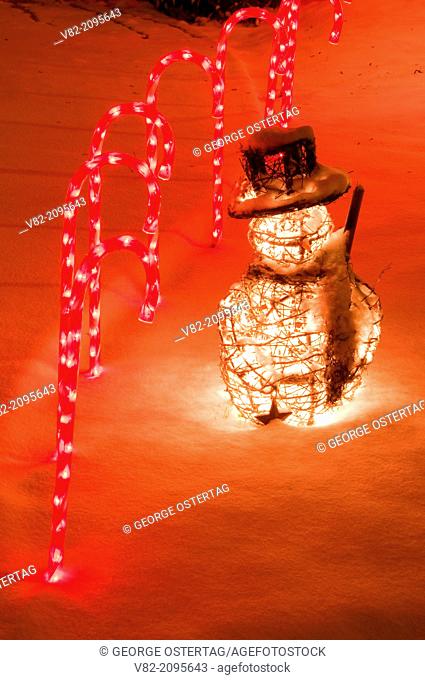 Christmas lights, Keizer Miracle of Christmas Lighting Display, Keizer, Oregon