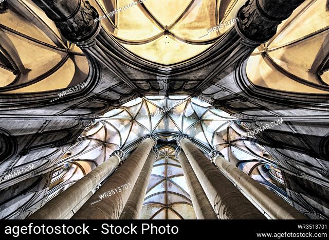 Cathedral Notre-Dame de Coutances, Normandy, France