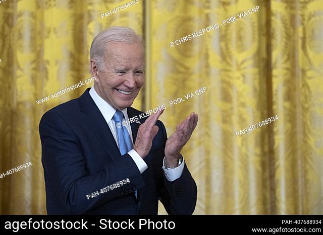 United States President Joe Biden hosts a screening of “American Born Chinese”, an action comedy television series in celebration of Asian American